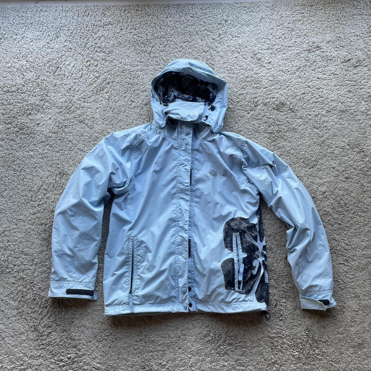 Light blue Roxy quiksilver ski jacket Label says 2... Depop