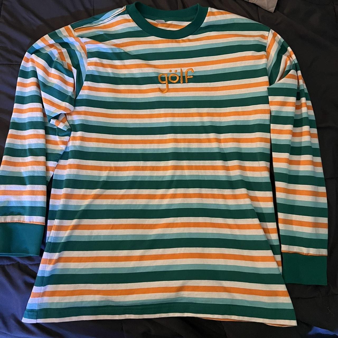 Golf Wang X Tyler the Creator Euro striped long | Depop