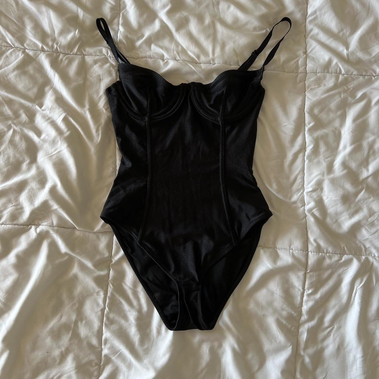 og american apparel one piece swimsuit. only worn a... - Depop