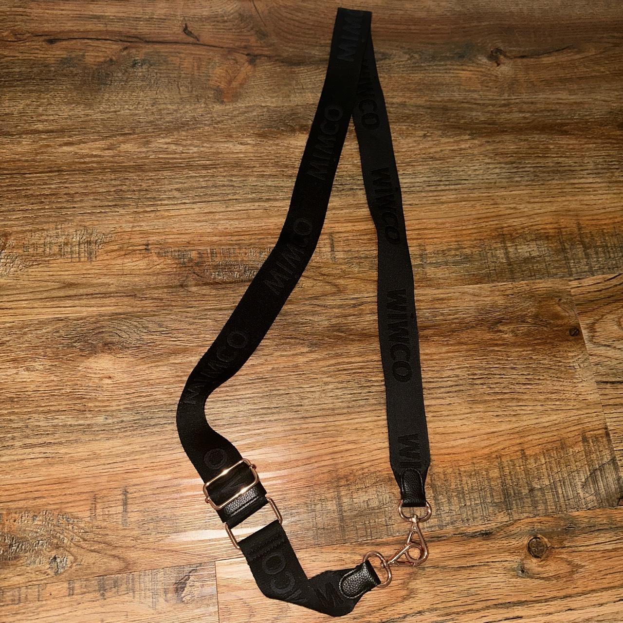 Mimco black bag strap. Depop