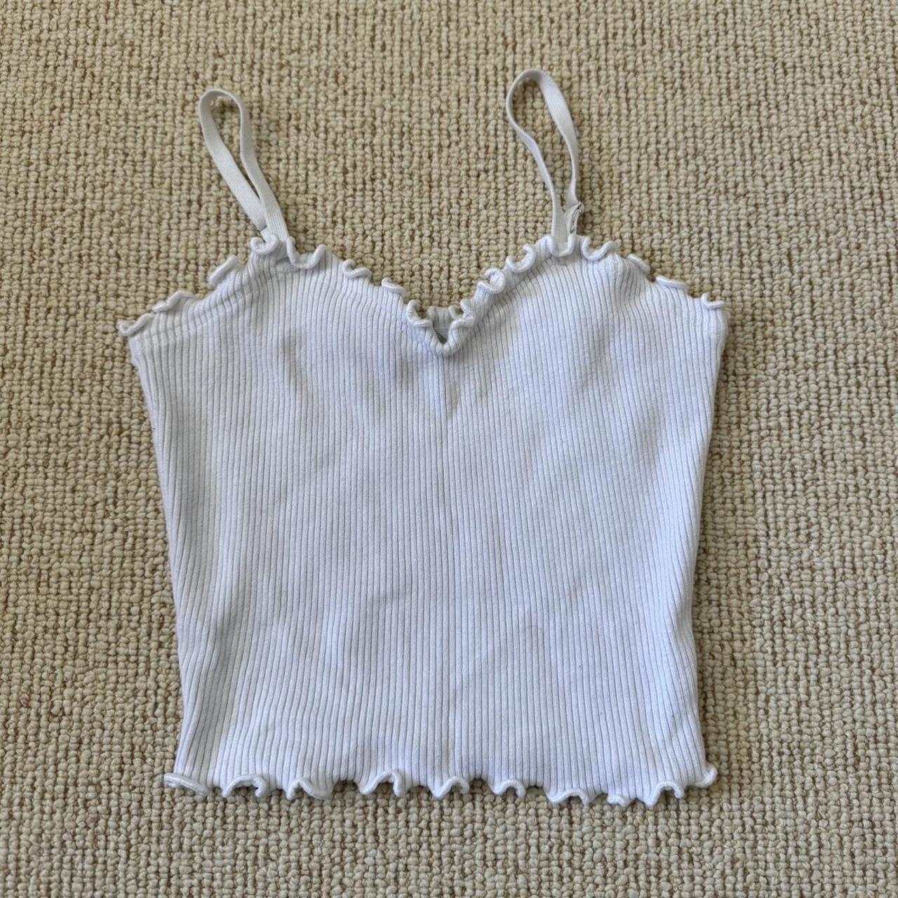 BEGINNING BOUTIQUE WHITE CROP 🤍 size S 🤍 worn a... - Depop