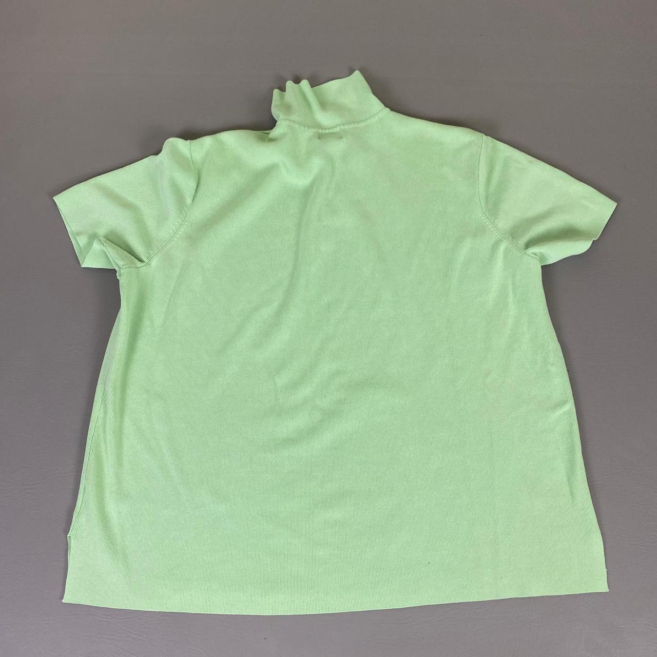 Preloved Women's Shirt - Green - XXL – Sigrid Ols… - image 7