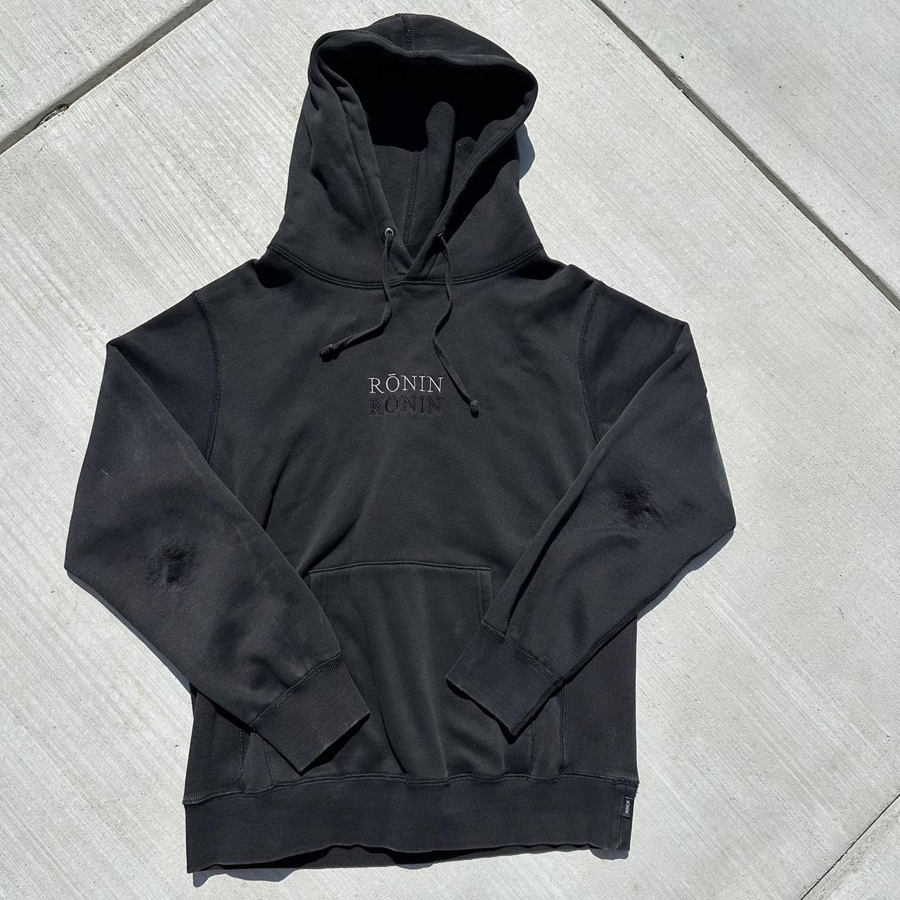 Ronin Division Tonal Hoodie - Black Lightly worn... - Depop