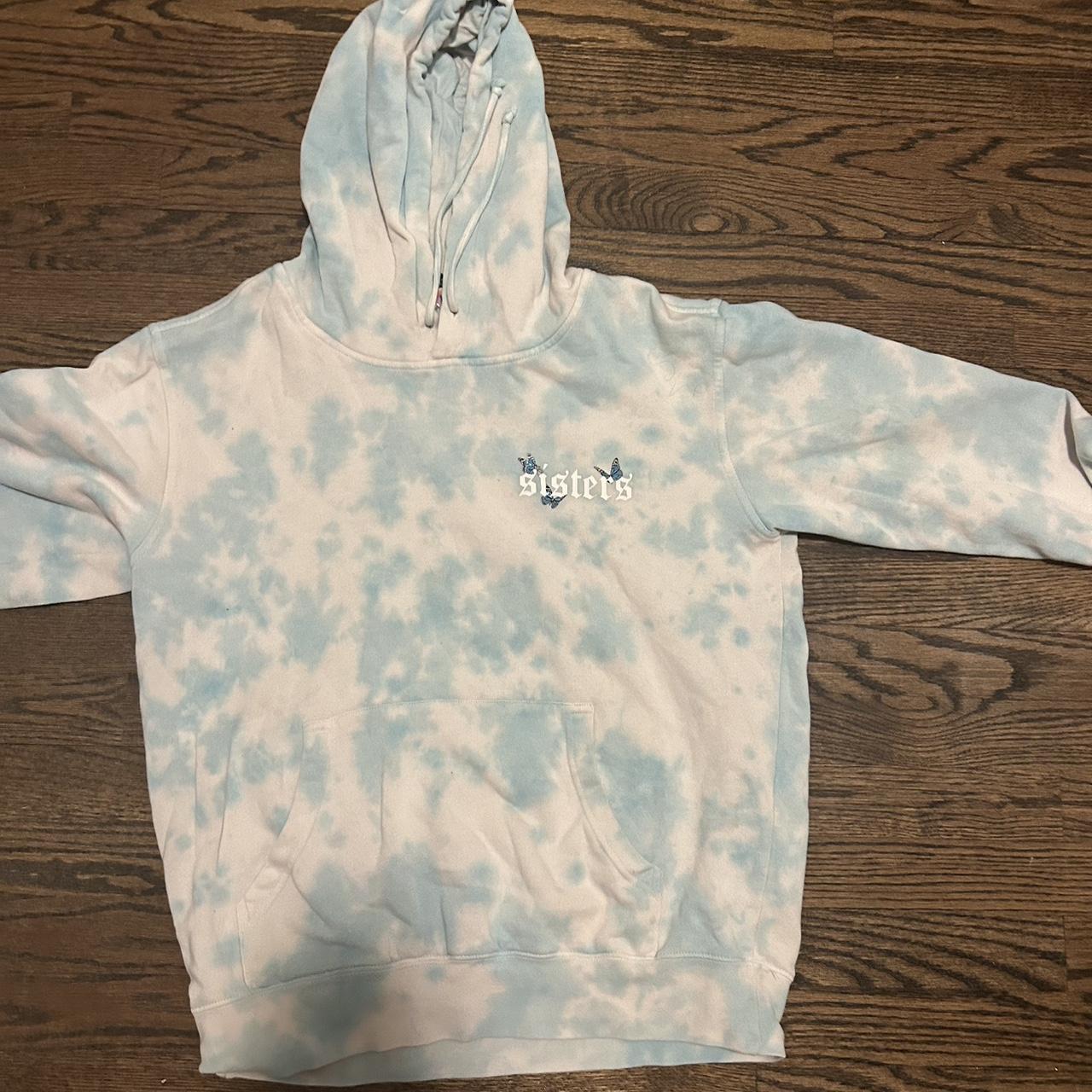 Tie dye outlet hoodie james charles