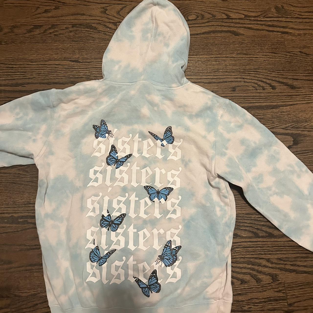 James charles blue outlet hoodie