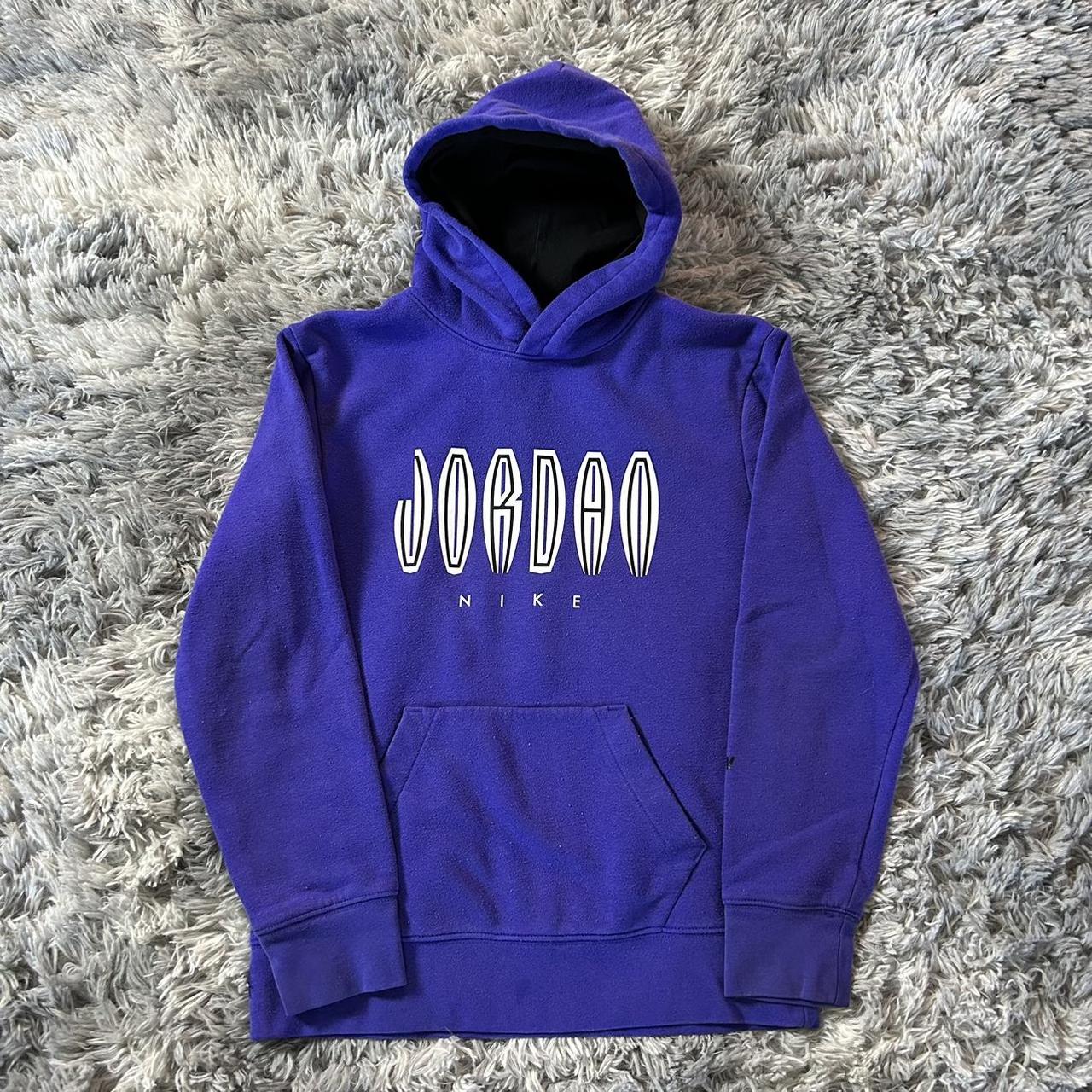 mens purple jordan hoodie