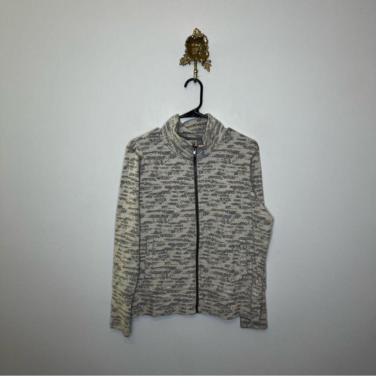 Source Unknown Women's Jacket - Cream/Grey - L – … - image 1