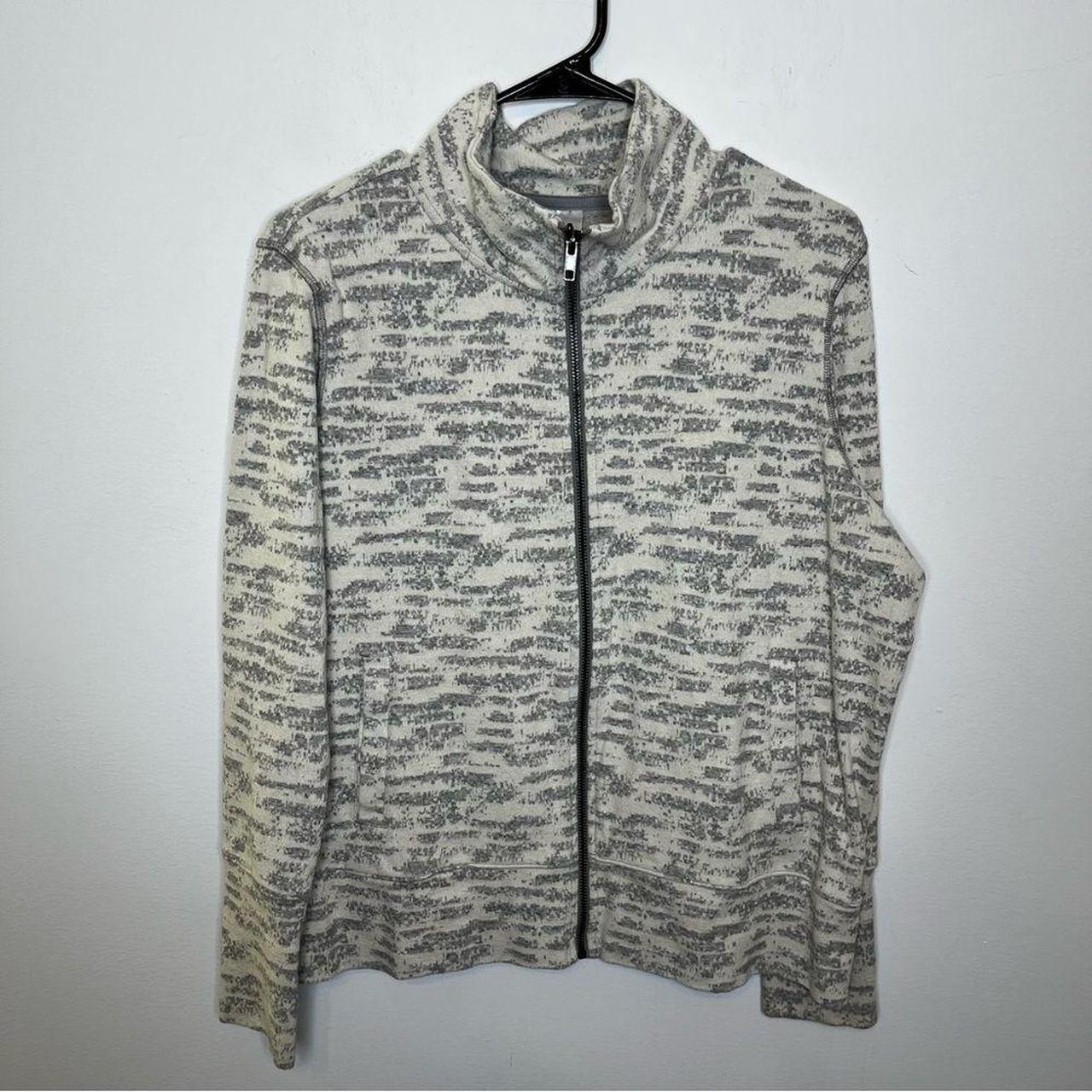 Source Unknown Women's Jacket - Cream/Grey - L – … - image 2