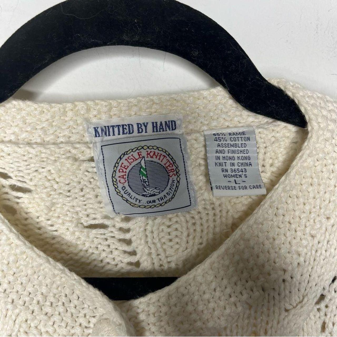 Source Unknown Women's Cardigan - Cream - L – Vin… - image 4