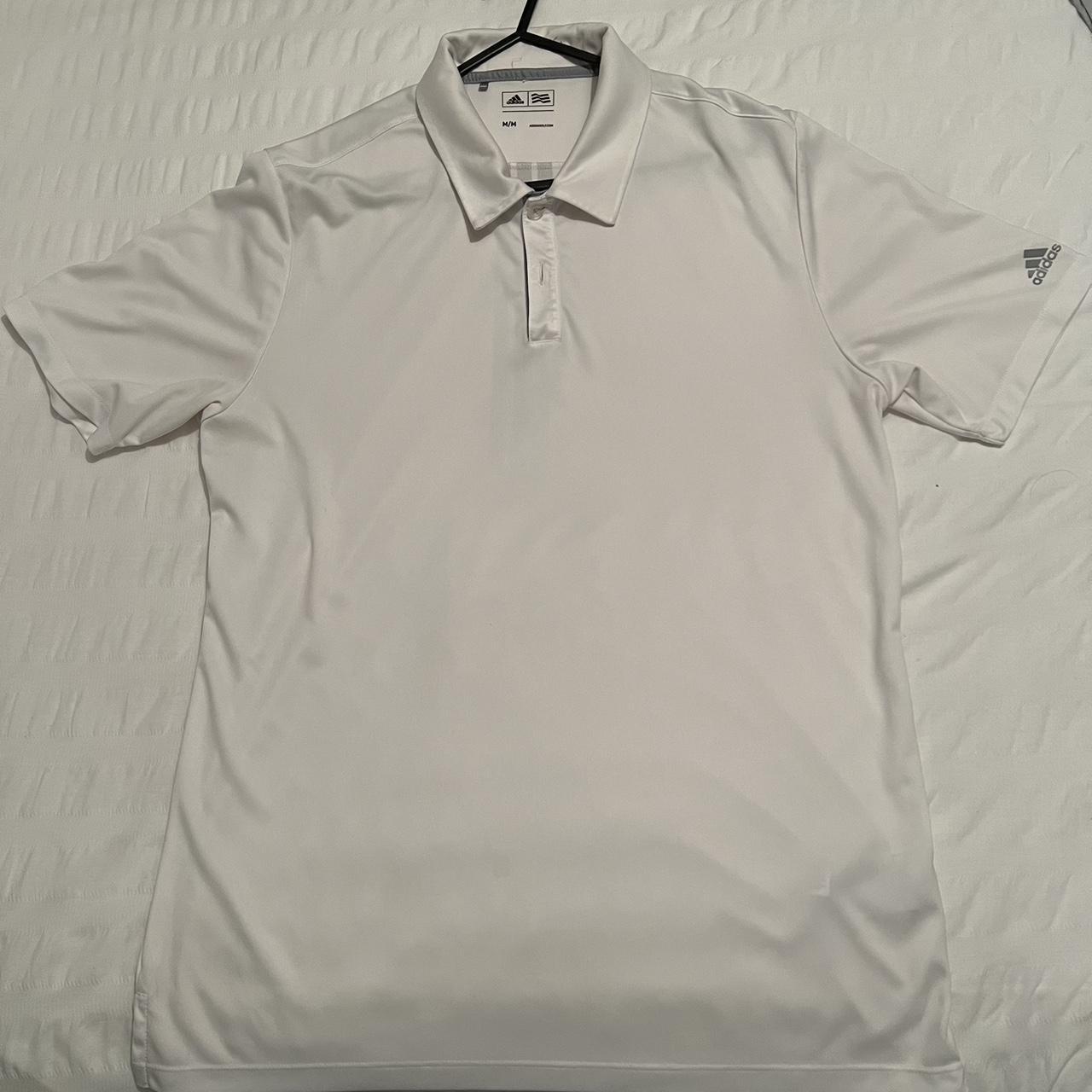 Adidas Men's White Polo-shirts | Depop