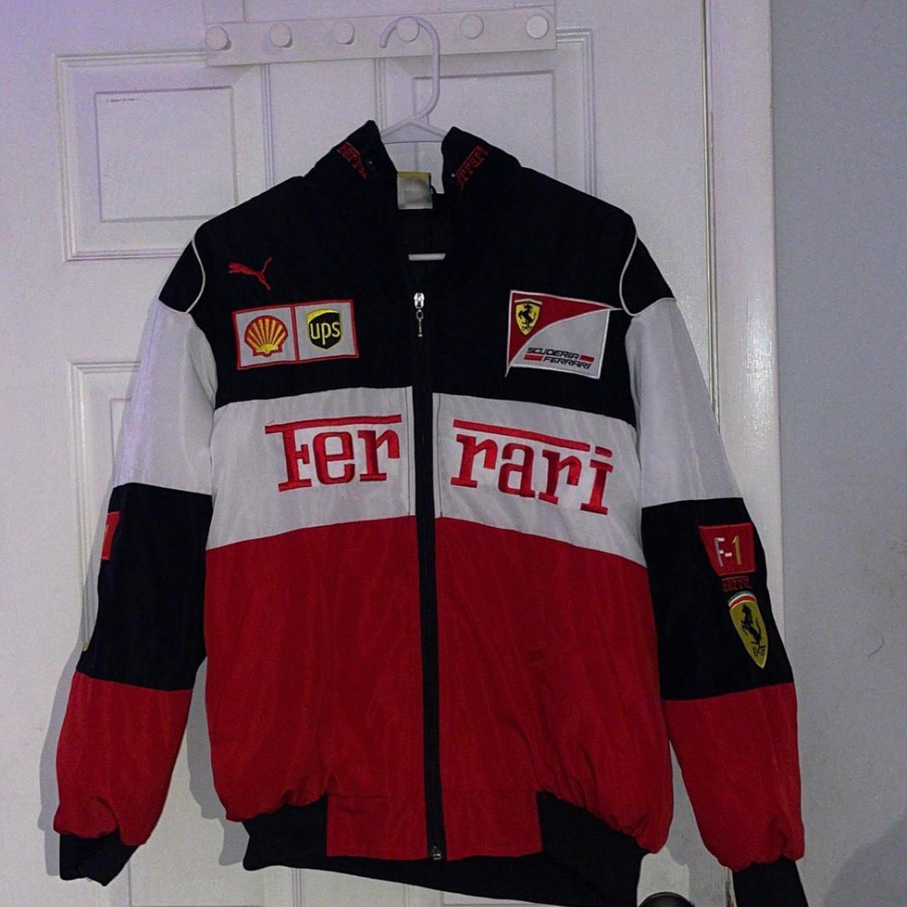 Ferrari racing jacket, in great condition. It’s only... - Depop