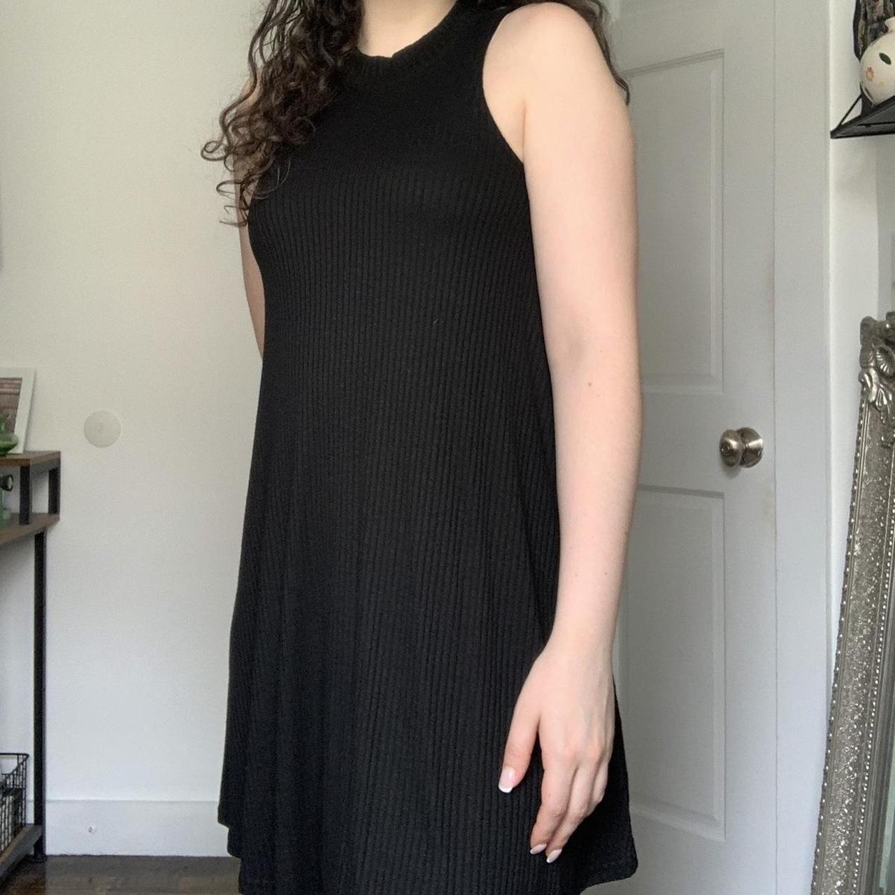 hollister black dress