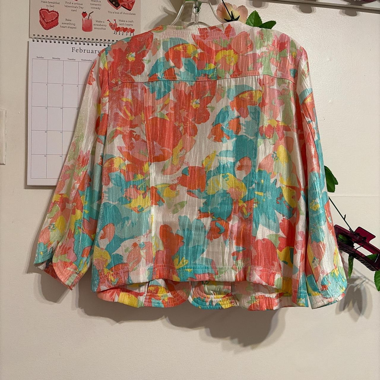 Ruby Rd. Women's Blouse - Multi - M – Vintage Rub… - image 4