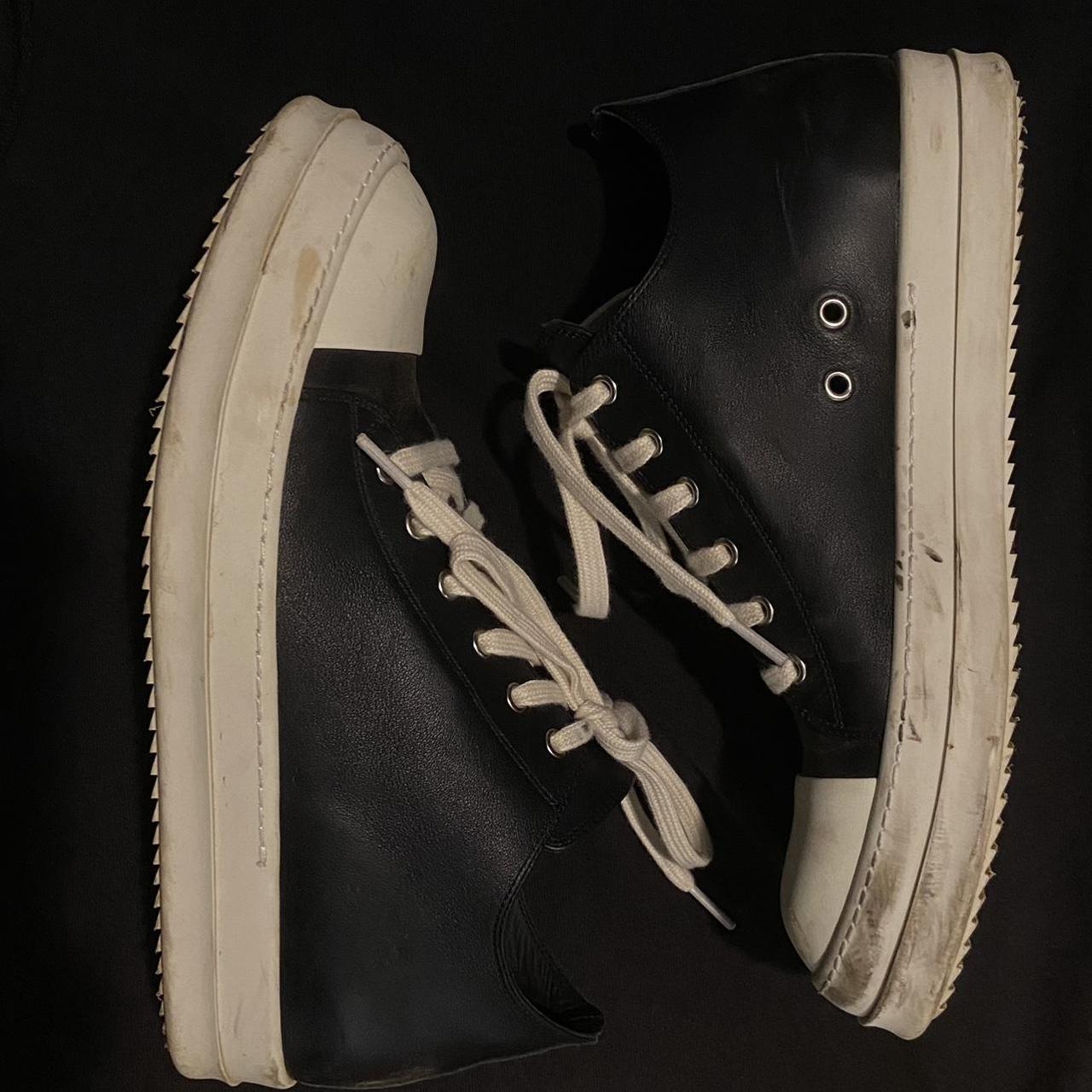Rick owens low top ramones. These are the cool - Depop