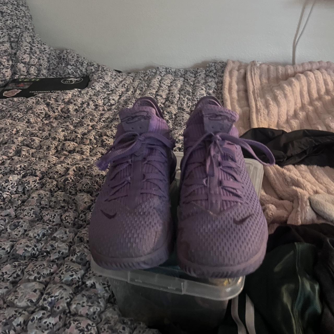 Purple Nike LeBron 16 Depop