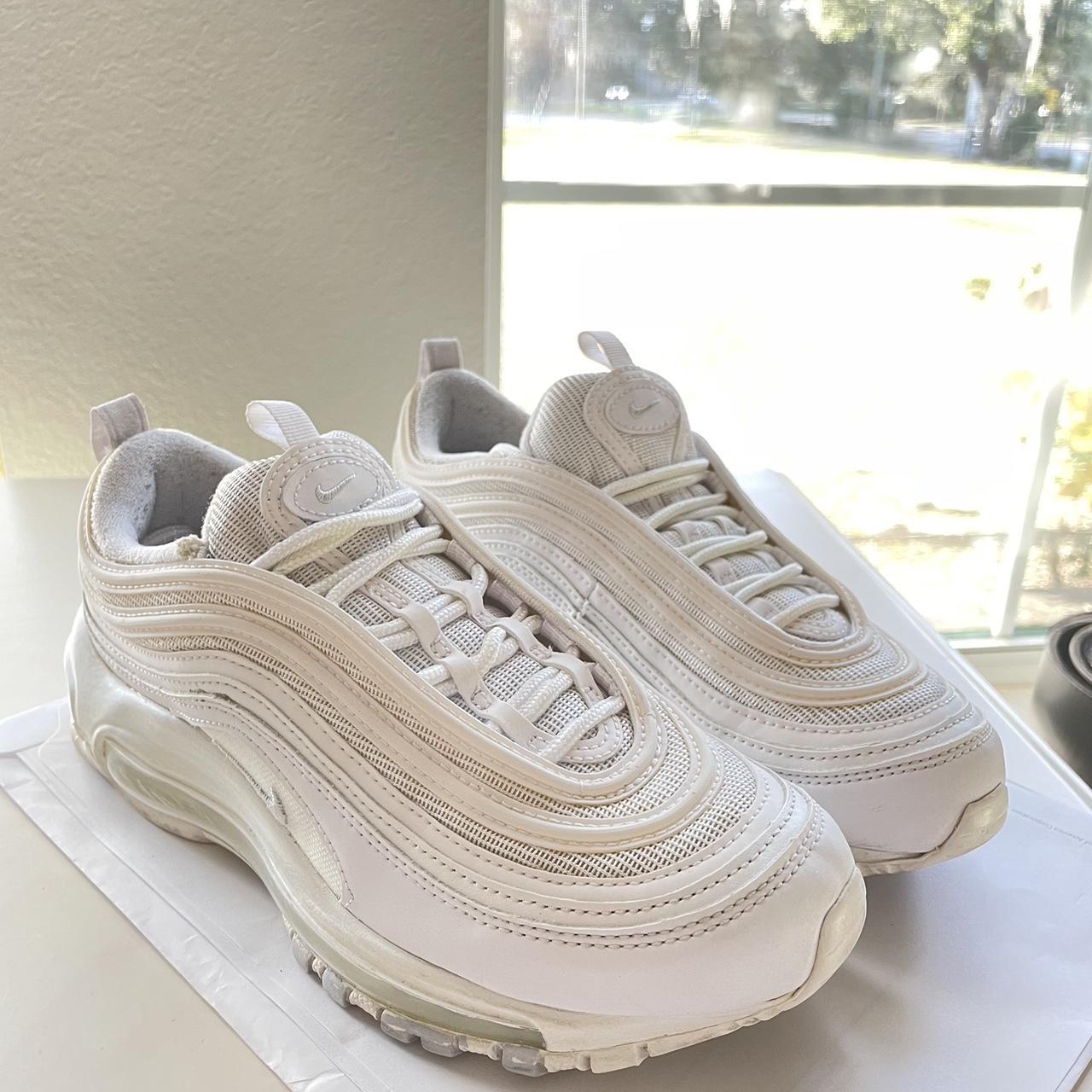 Triple white outlet air max 97s