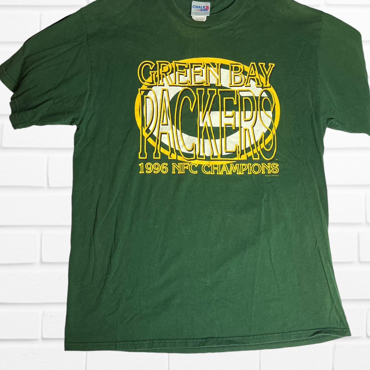 90s Green Bay Packers Division Champs 1996 t-shirt Extra Large