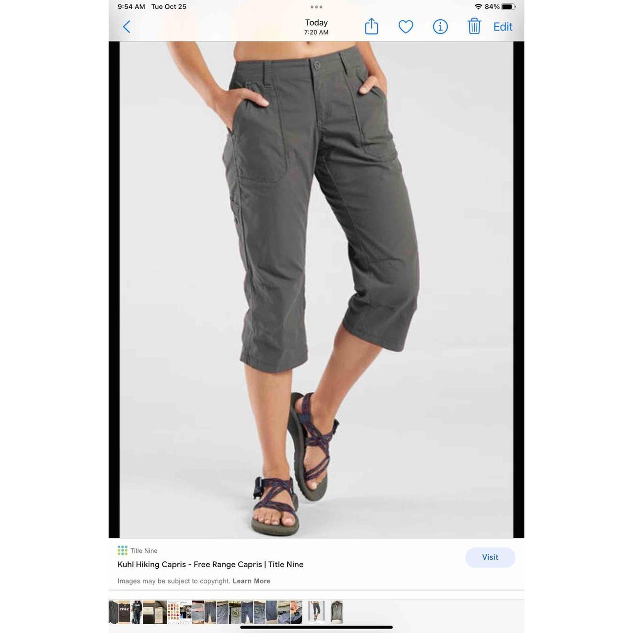 KÜHL Women's Blue and Grey Trousers