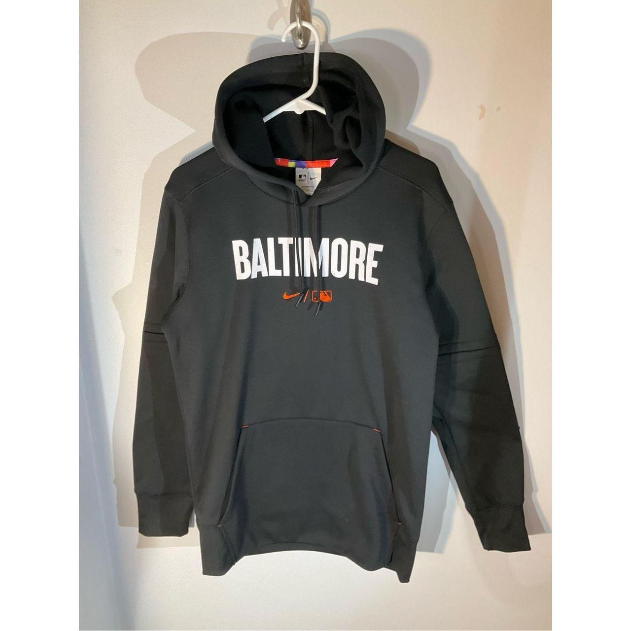 Baltimore Orioles Polo Shirt with Zipper. Size - Depop