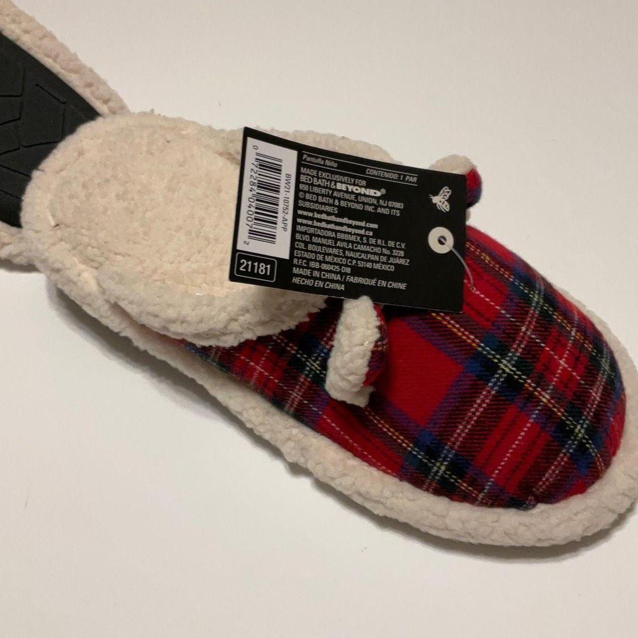 Bed bath and beyond on sale slippers