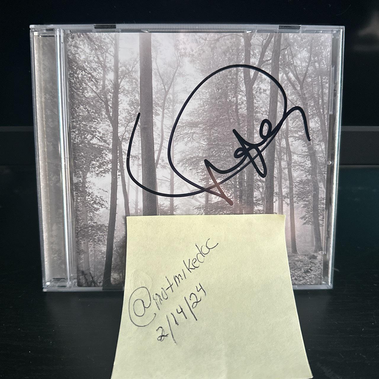 Online Taylor Swift signed folklore