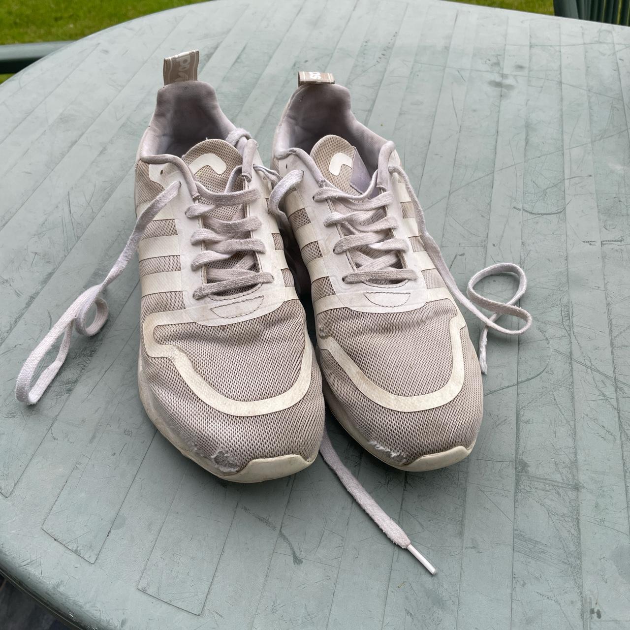 mens white adidas trainers sale