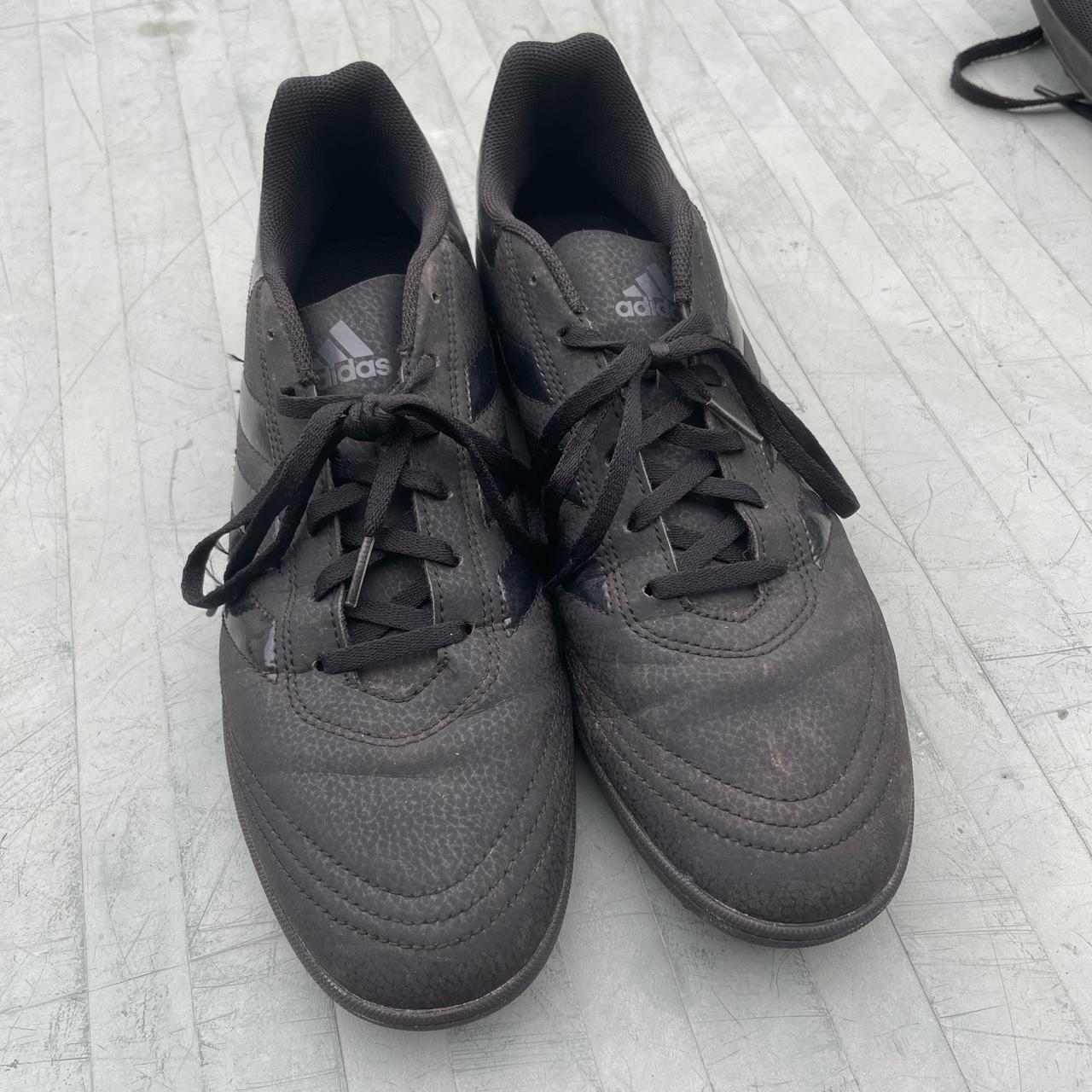 Black adidas football boots. No studs. Good... Depop