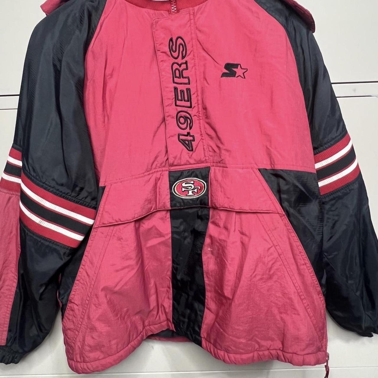 Vintage 90's San Francisco 49ers Windbreaker Jacket - Depop