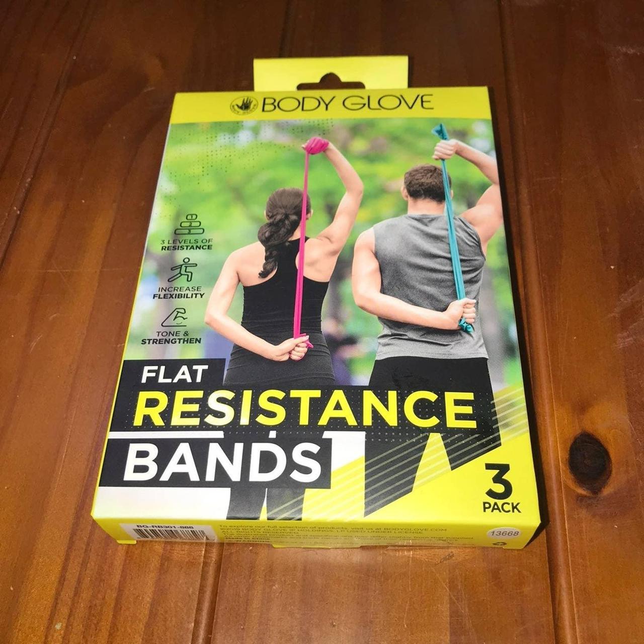 Resistance Bands 3 Pack Body Glove New • Body Glove... Depop