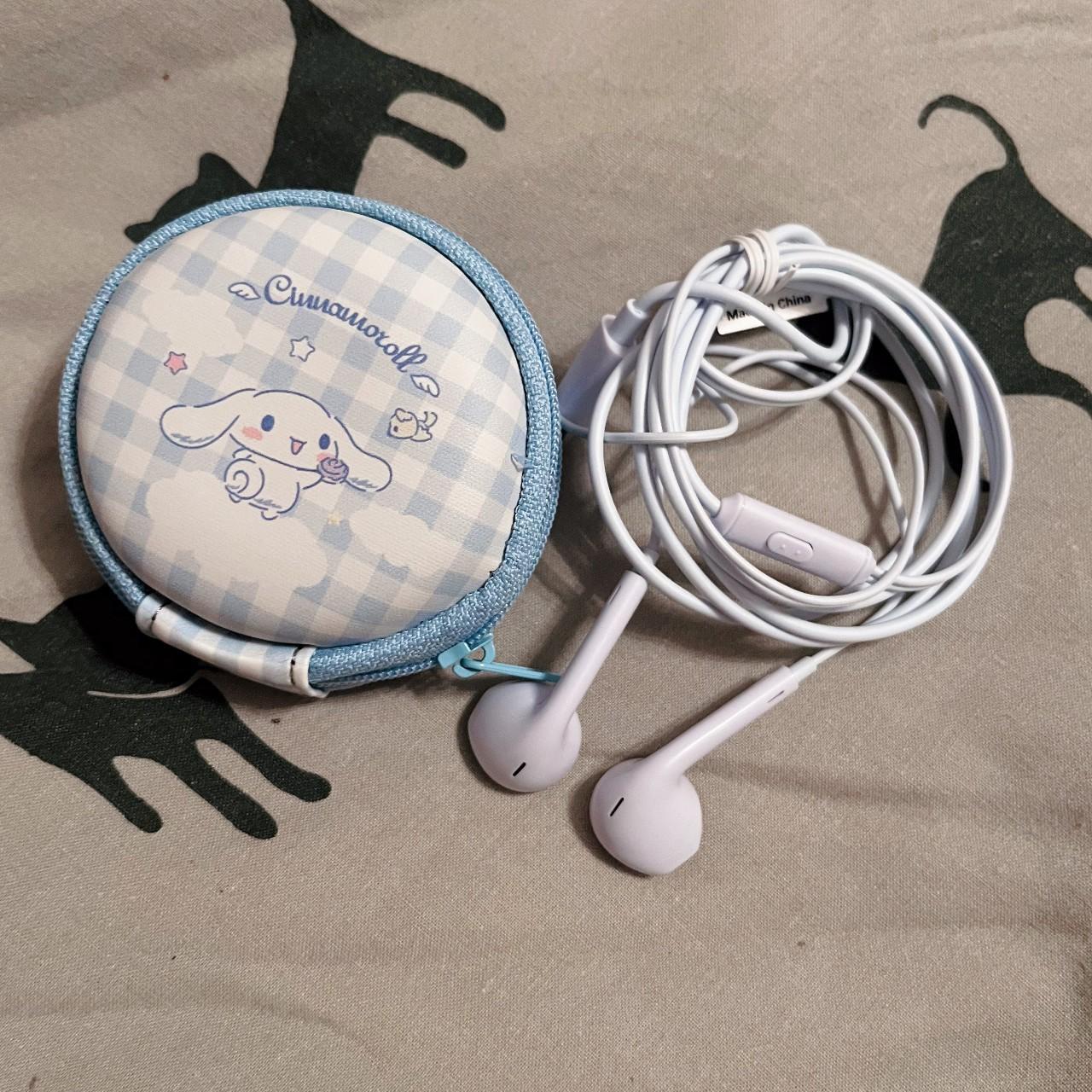 Cinnamoroll type c headphones shipping 4 Never Depop