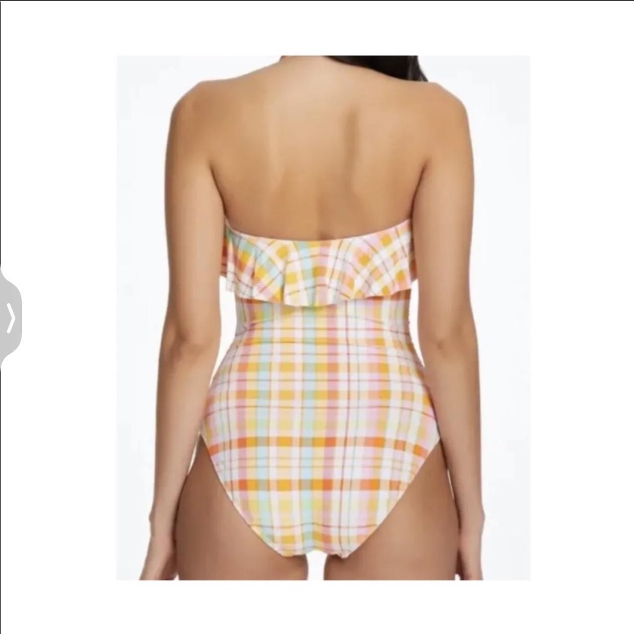 Bleu Rod Beattie Women's Orange and Pink Swimsuit-one-piece (4)