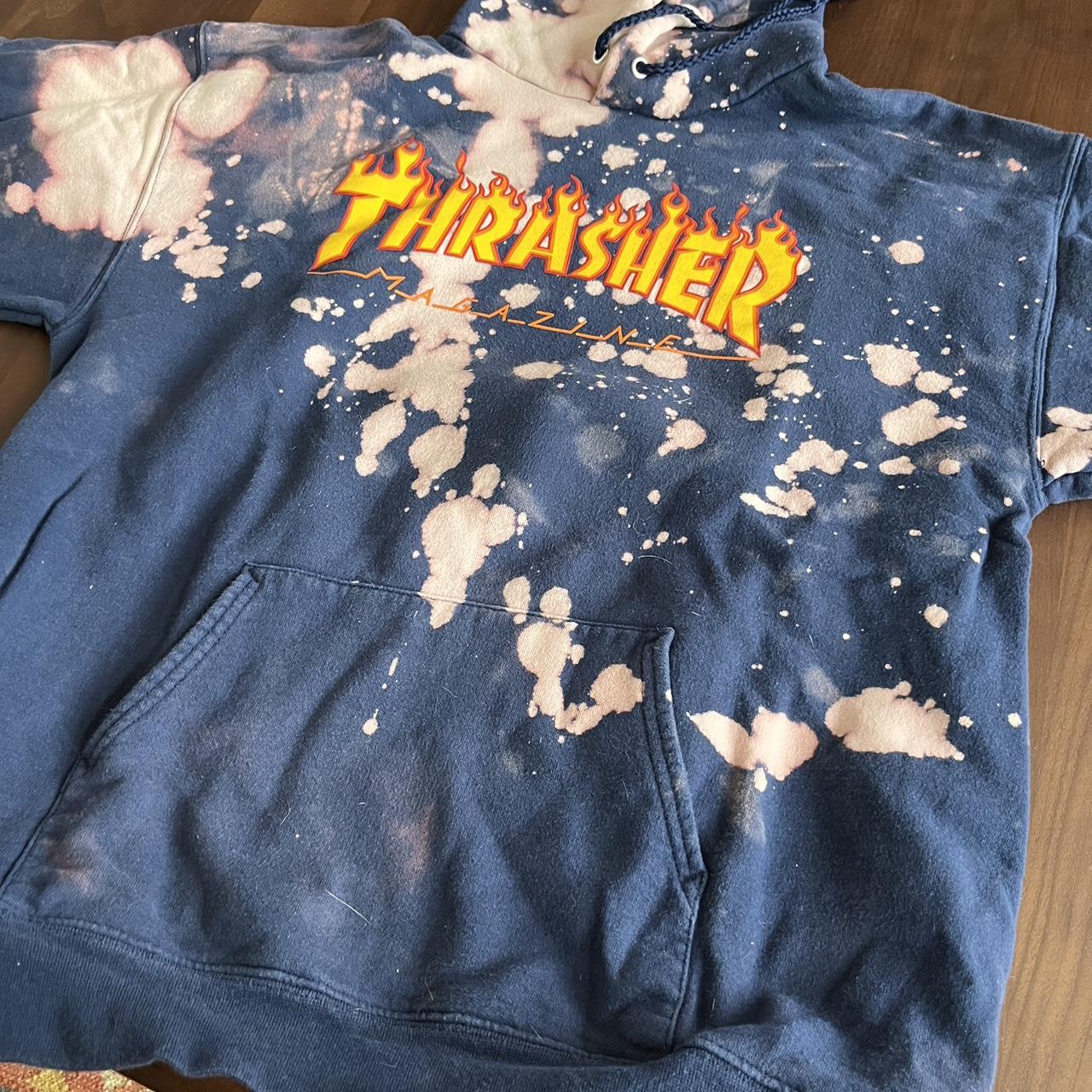 Thrasher Bleach Dyed