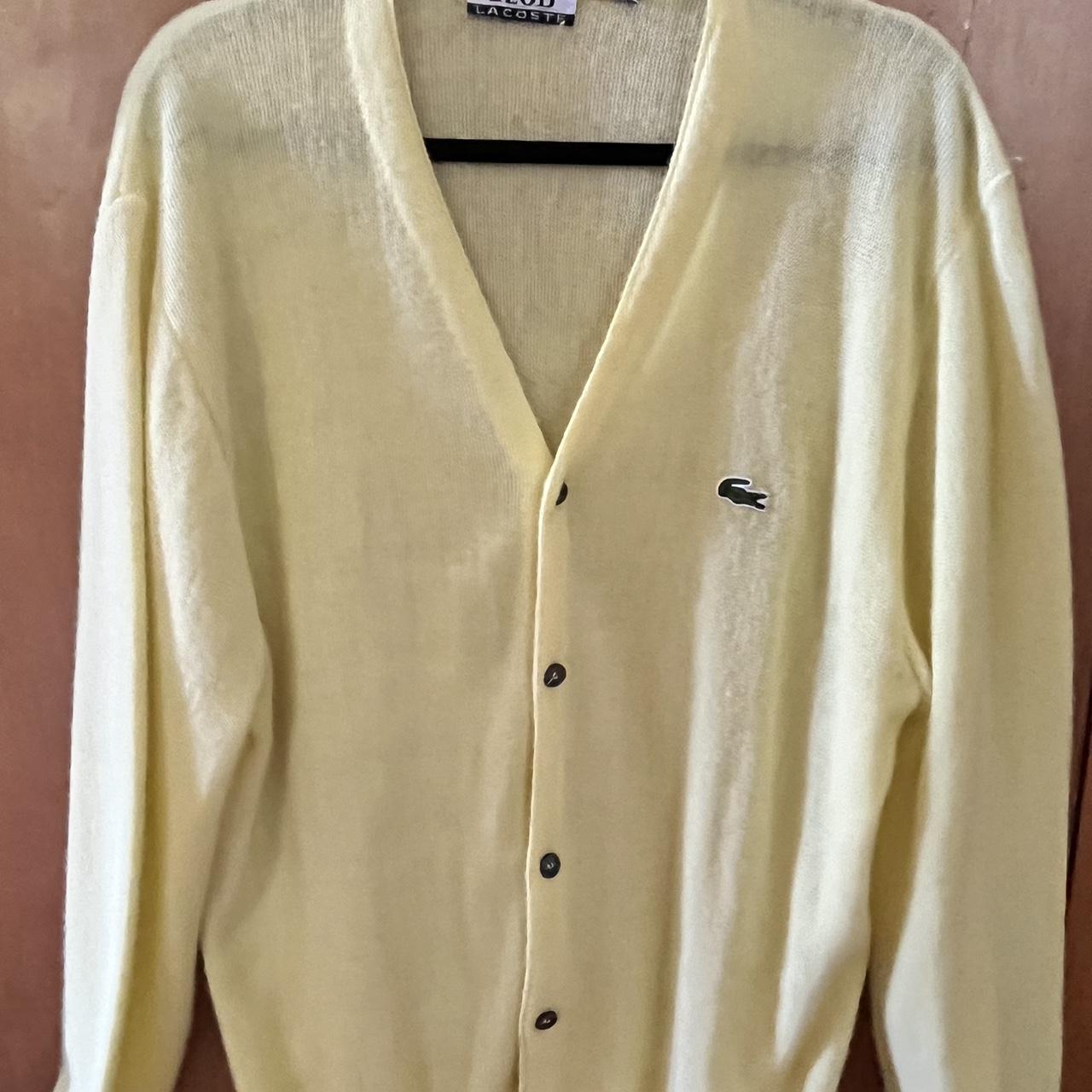 Vintage izod shop lacoste cardigan