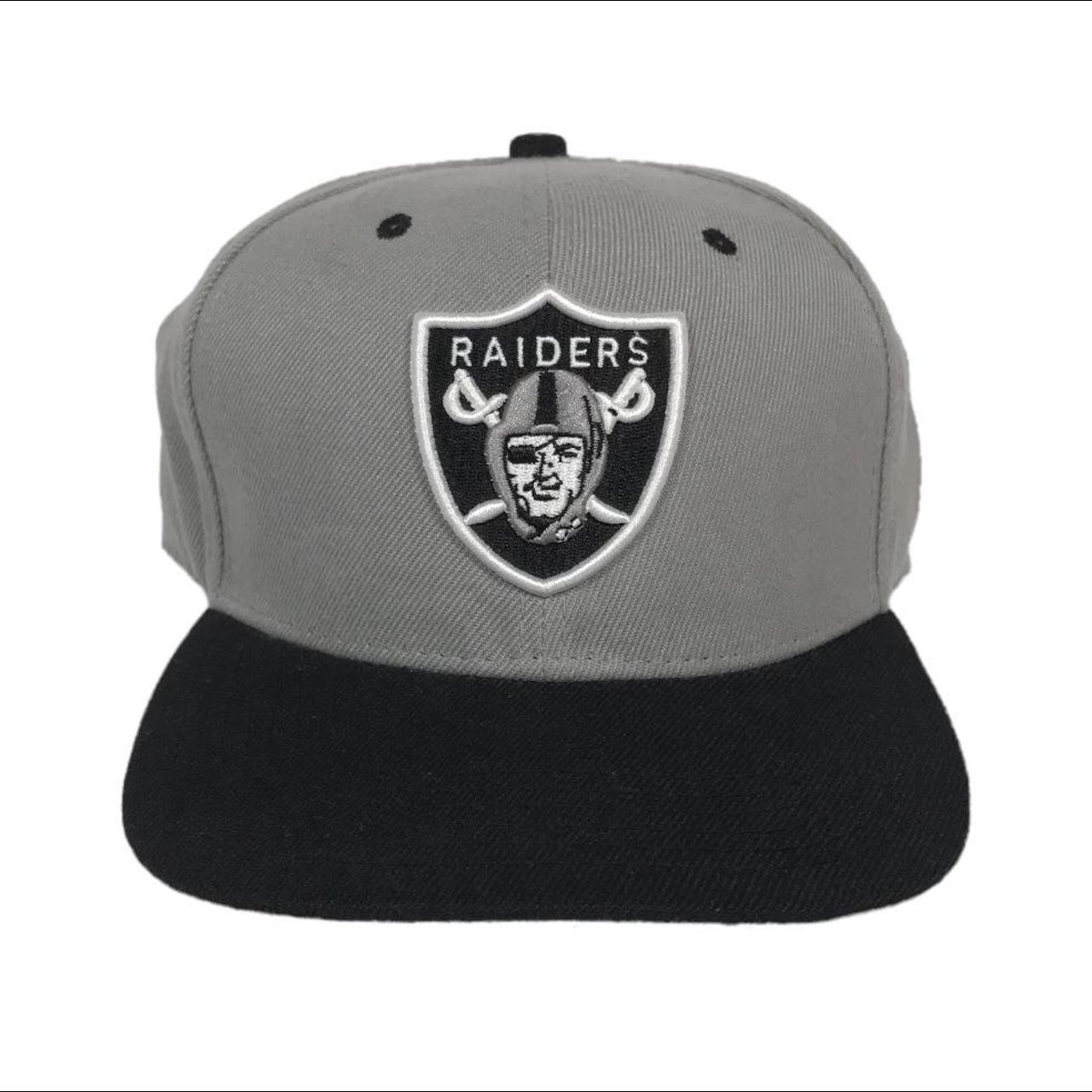 Oakland Raiders Mitchell & Ness Adjustable - Depop