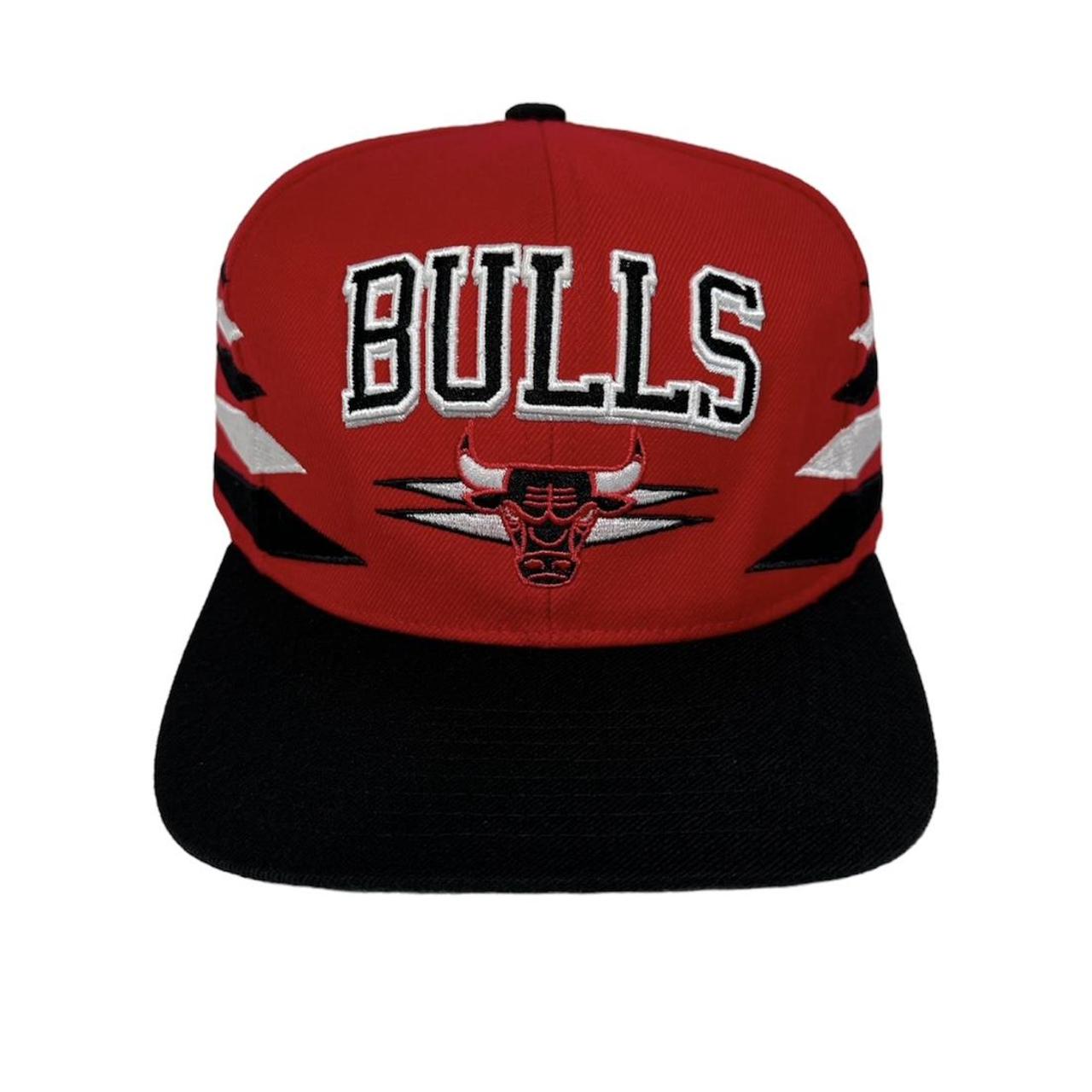 Chicago Bulls NBA Mitchell & Ness Black Red - Depop