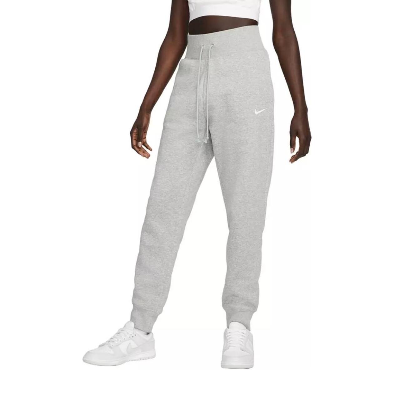 Brand new Nike sportswear phoenix grey sweatpants... Depop