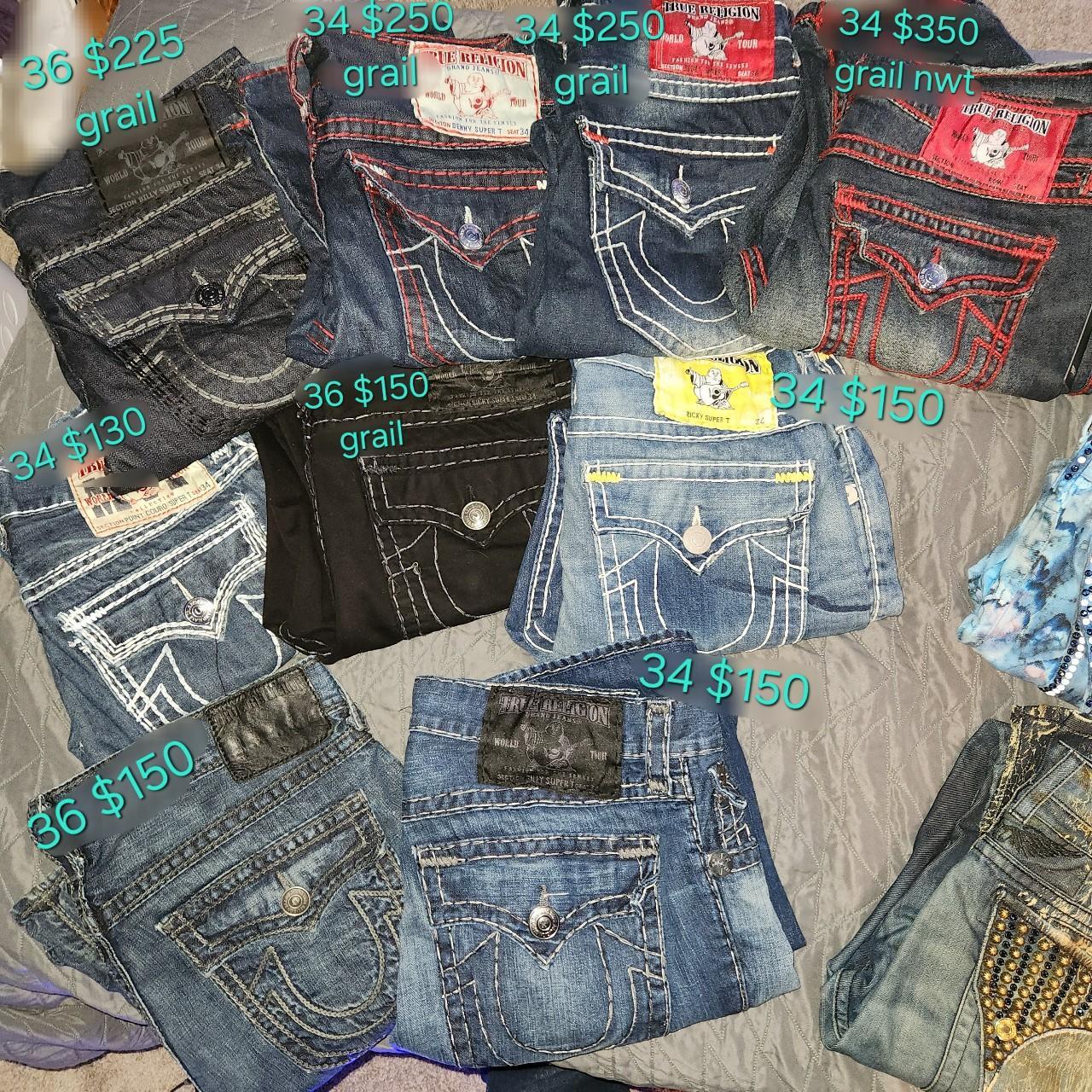 All my trues and robins, some prices firm some not,... - Depop