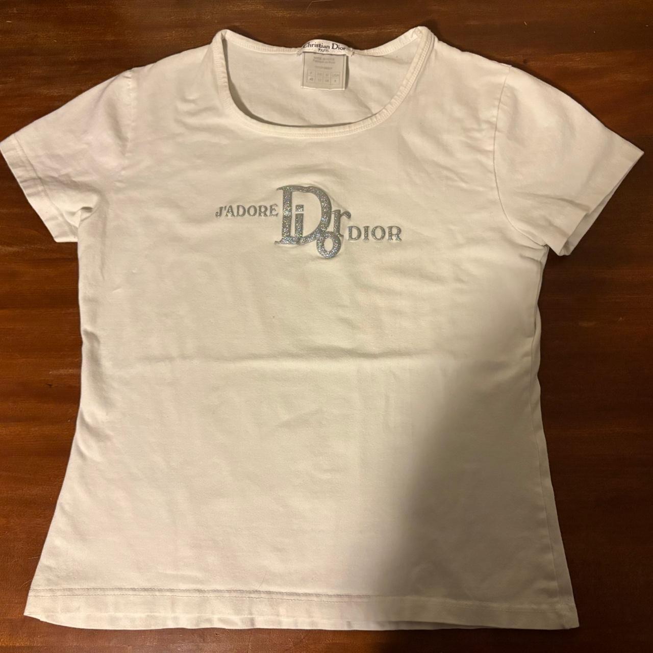 Dior baby-tee - Depop