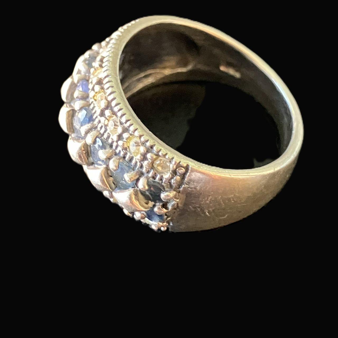 Source Unknown Men's Ring - Silver/Black – Unisex… - image 5