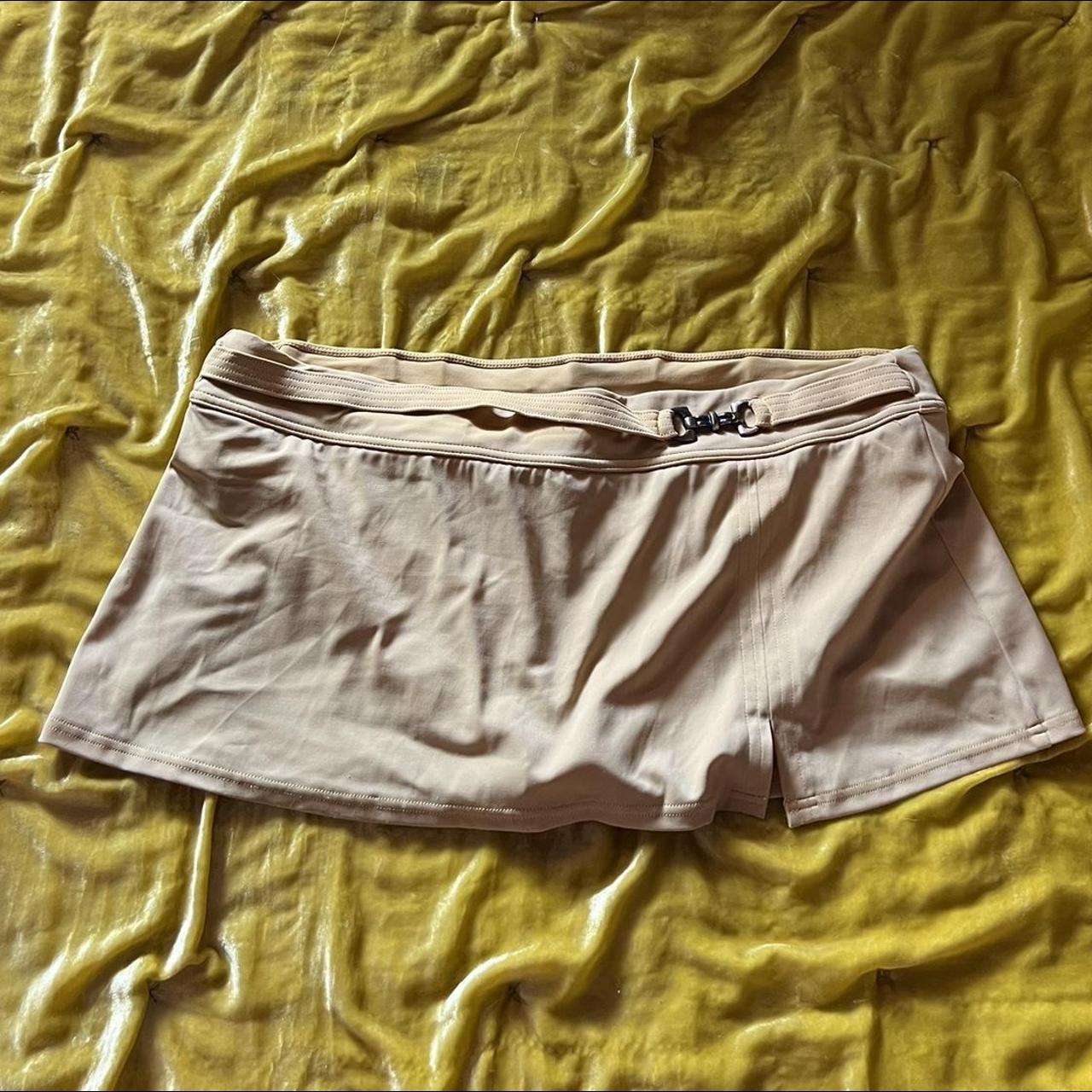 cute mustard yellow swim bottoms that i wore as a... Depop