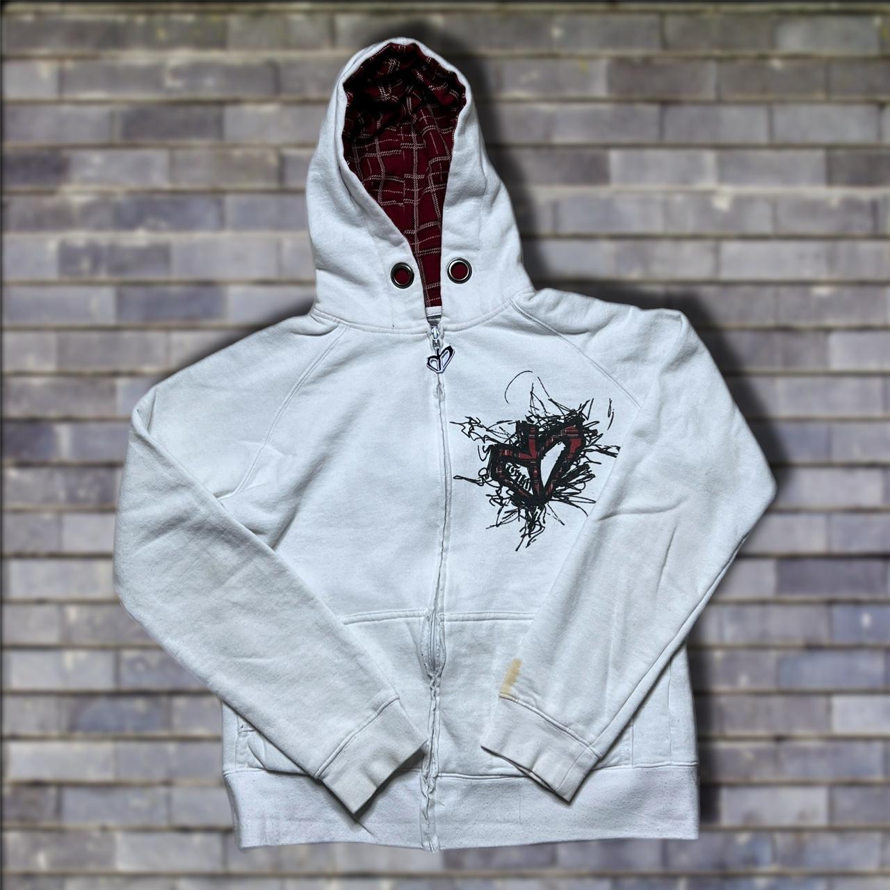 Vintage Y2K Girl's Truth Soul Armor Grunge Hoodie w/ | Depop Vintage Y2K Girl's Truth Soul Armor Grunge Hoodie w/ | Depop