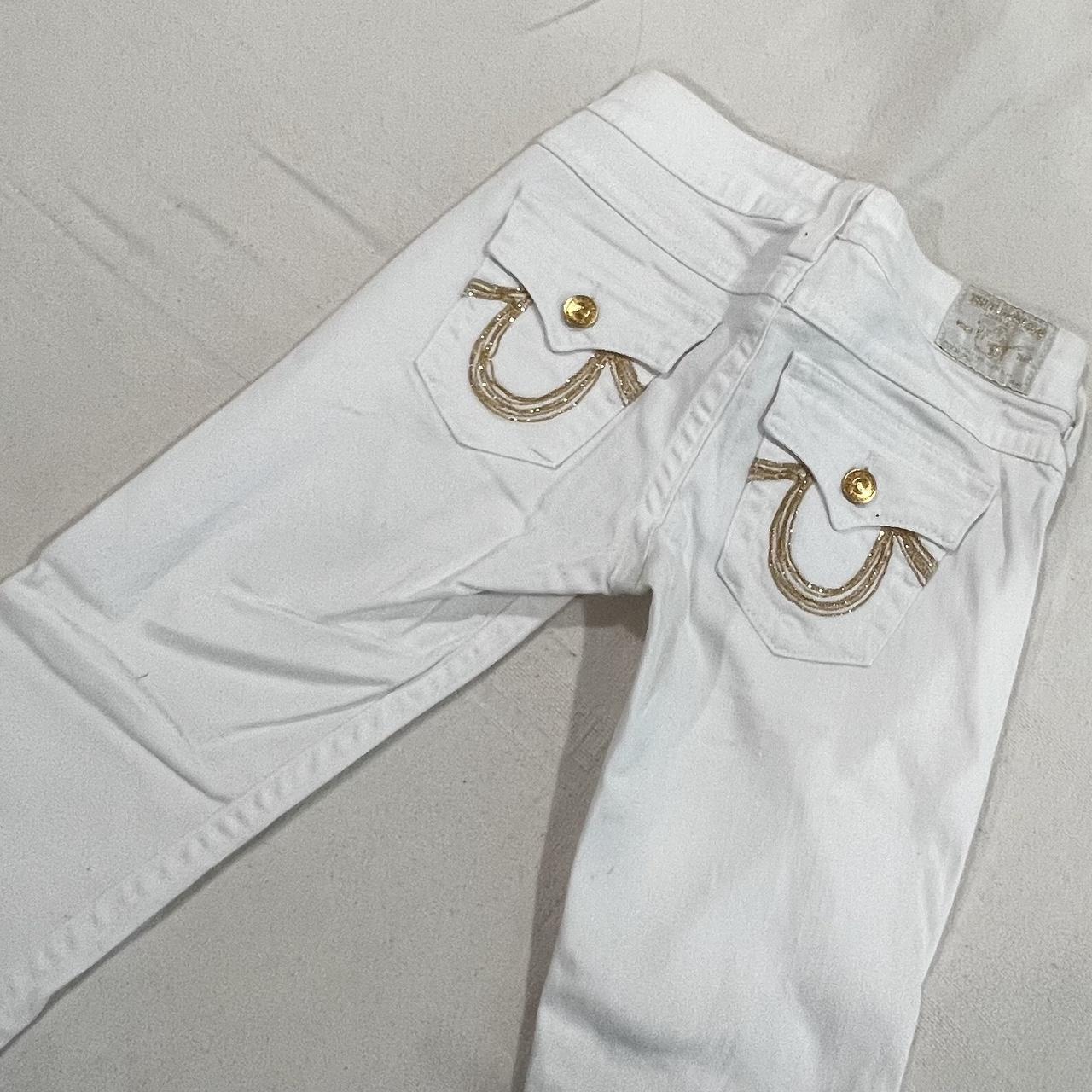 All white true religion outfit best sale