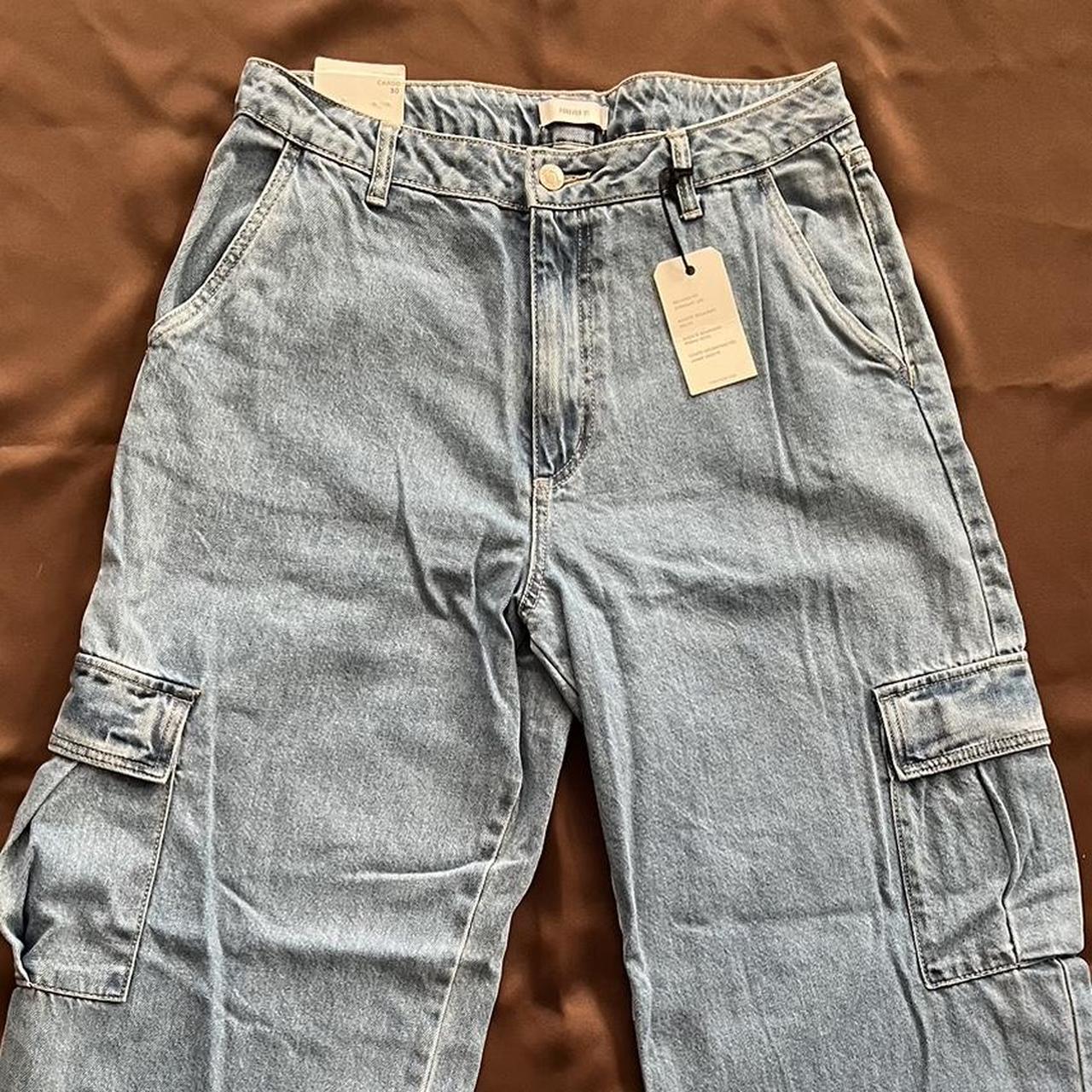 Forever 21 Cargo Jeans Depop