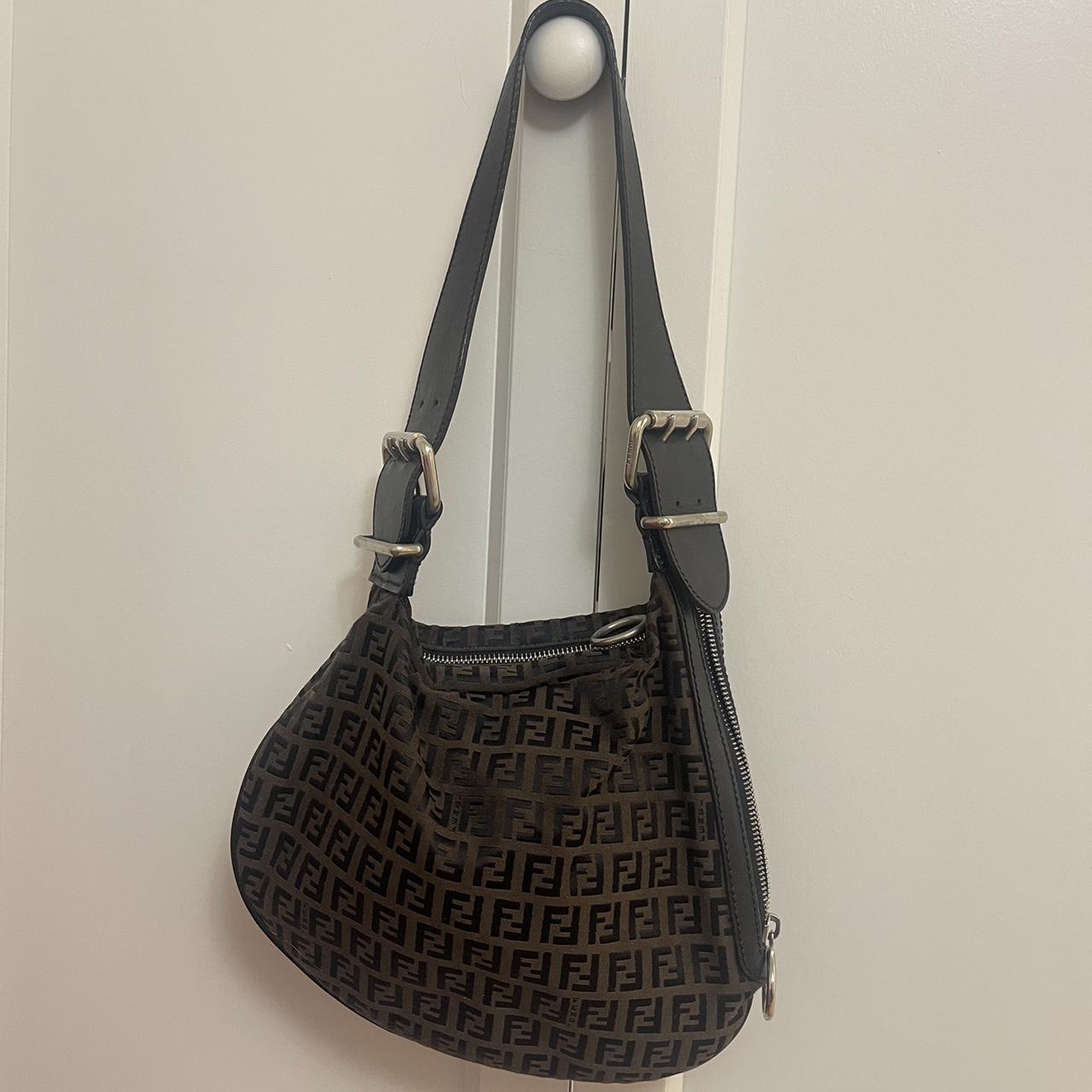 Fendi zucca 2024 oyster bag