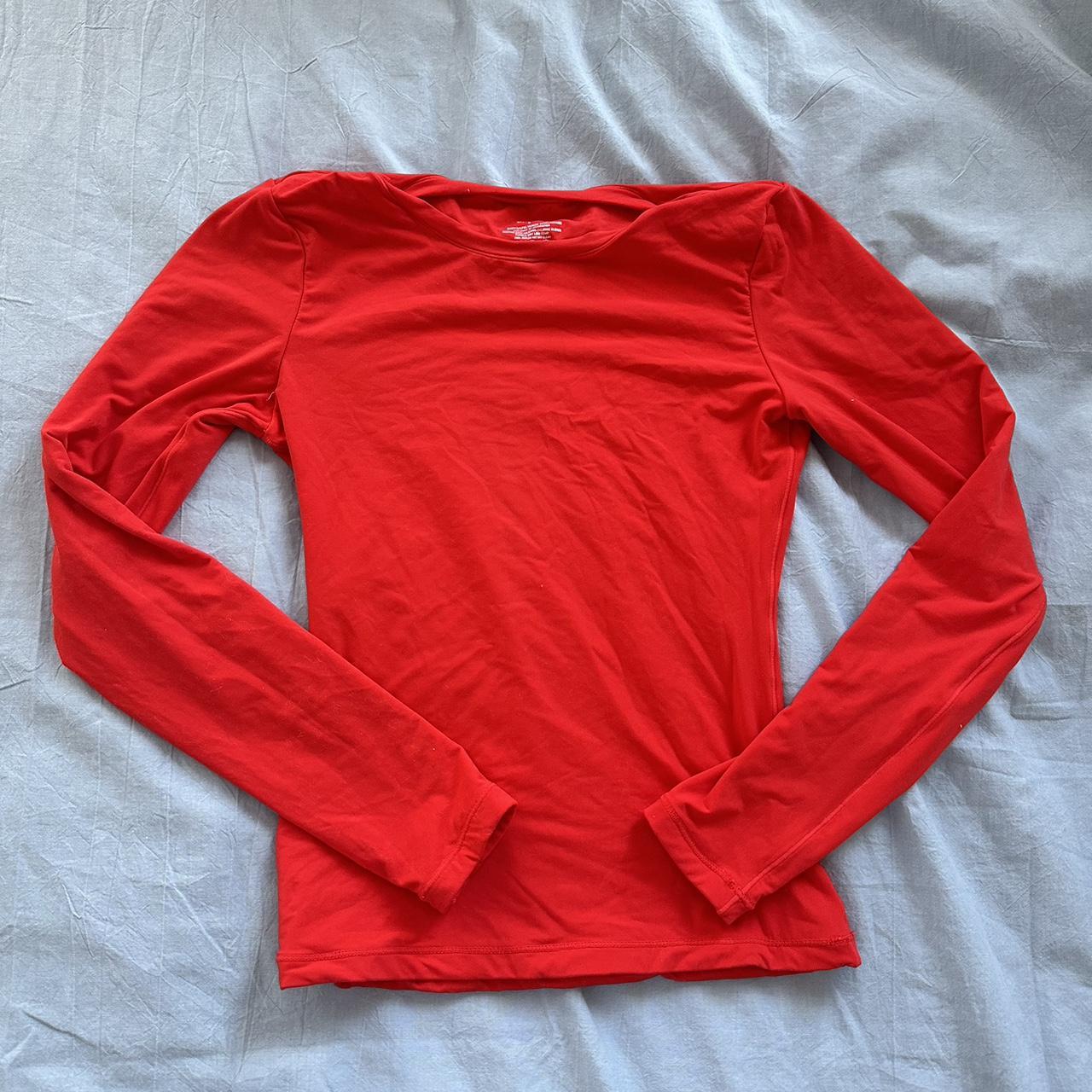 Skims-like red top from Amazon Size small but firs... - Depop