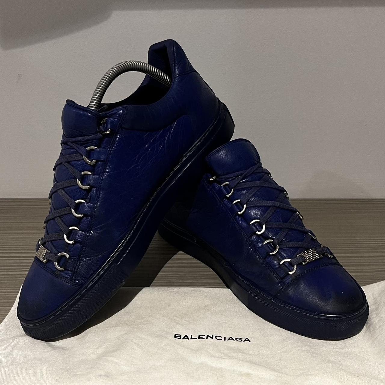 Balenciaga arena best sale low navy