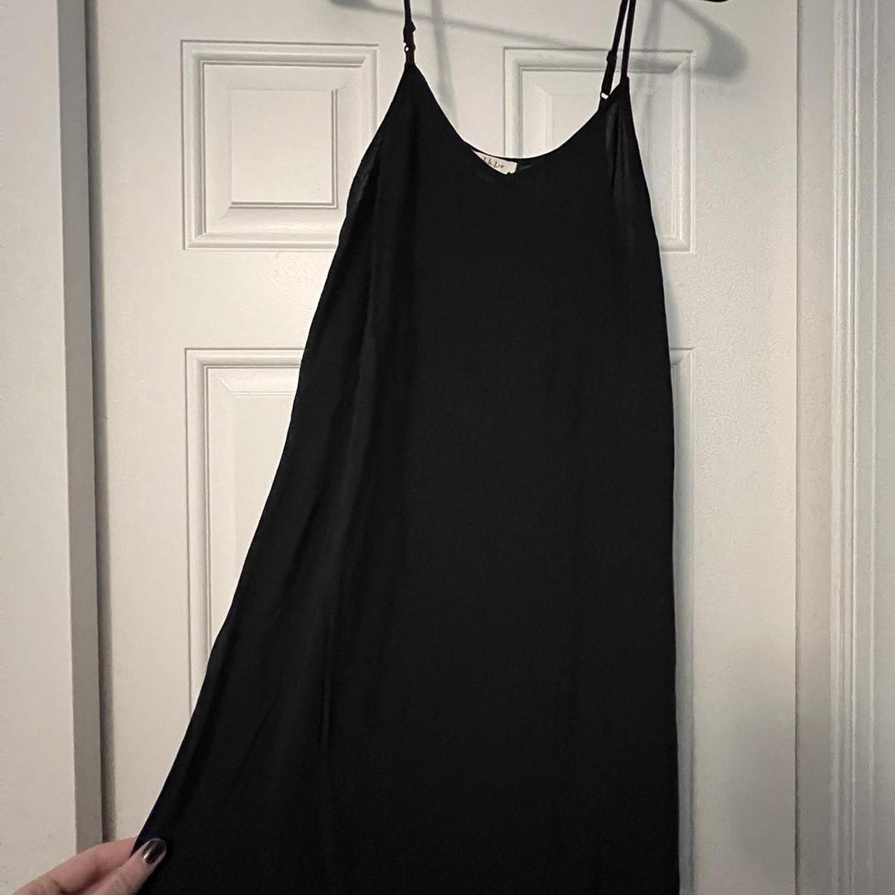 Long black flowy/lightweight sundress. I’m 5’8 and... - Depop