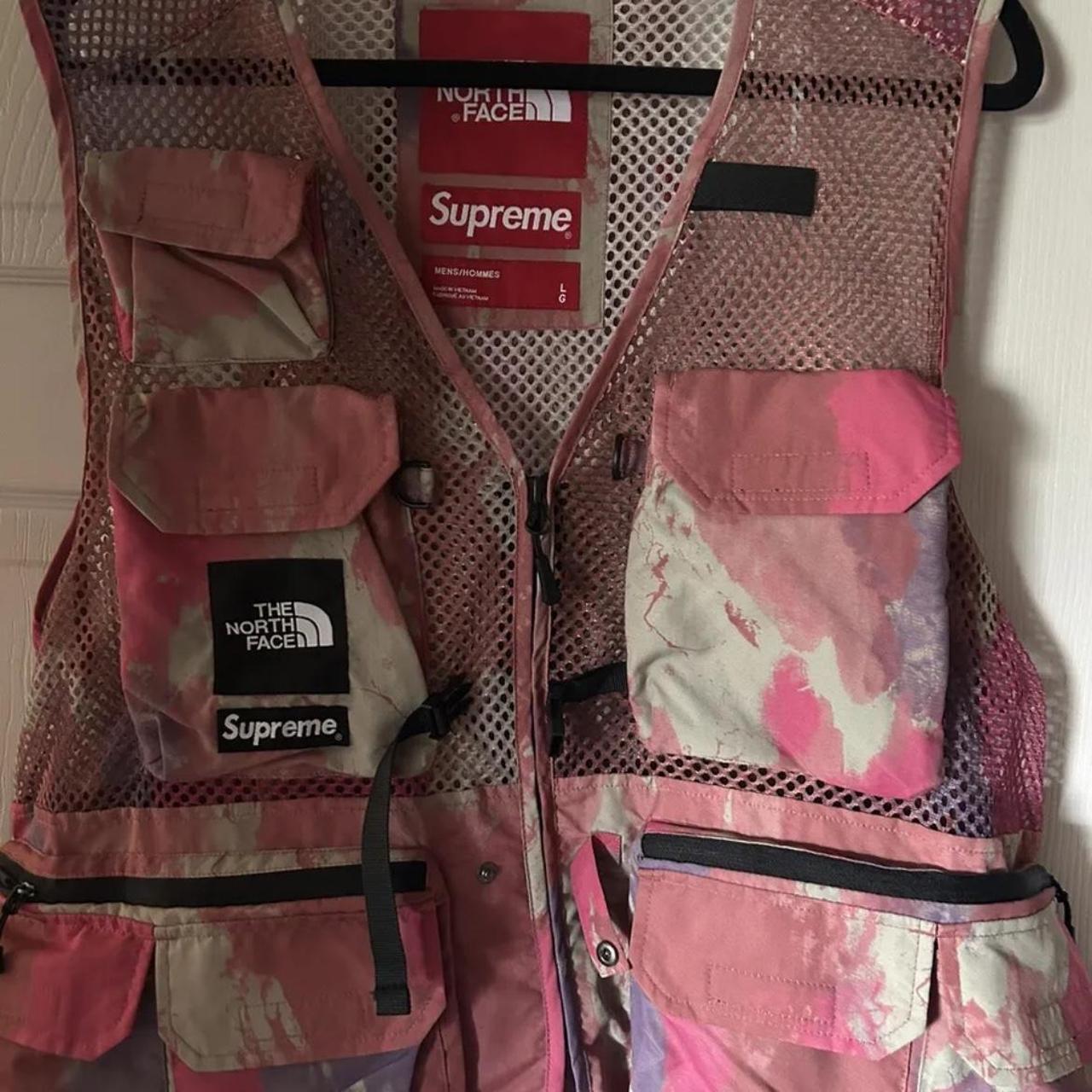 Supreme the north face cargo clearance vest multicolor