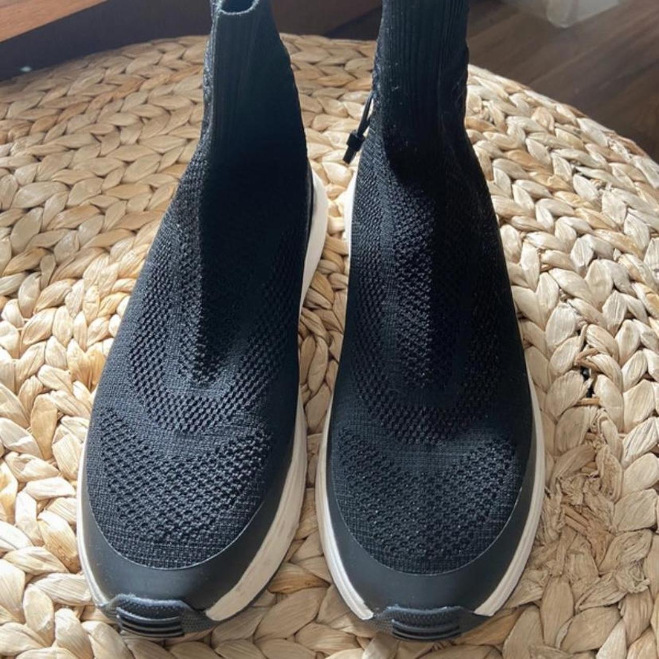 Zara sock sneakers Worn No Depop