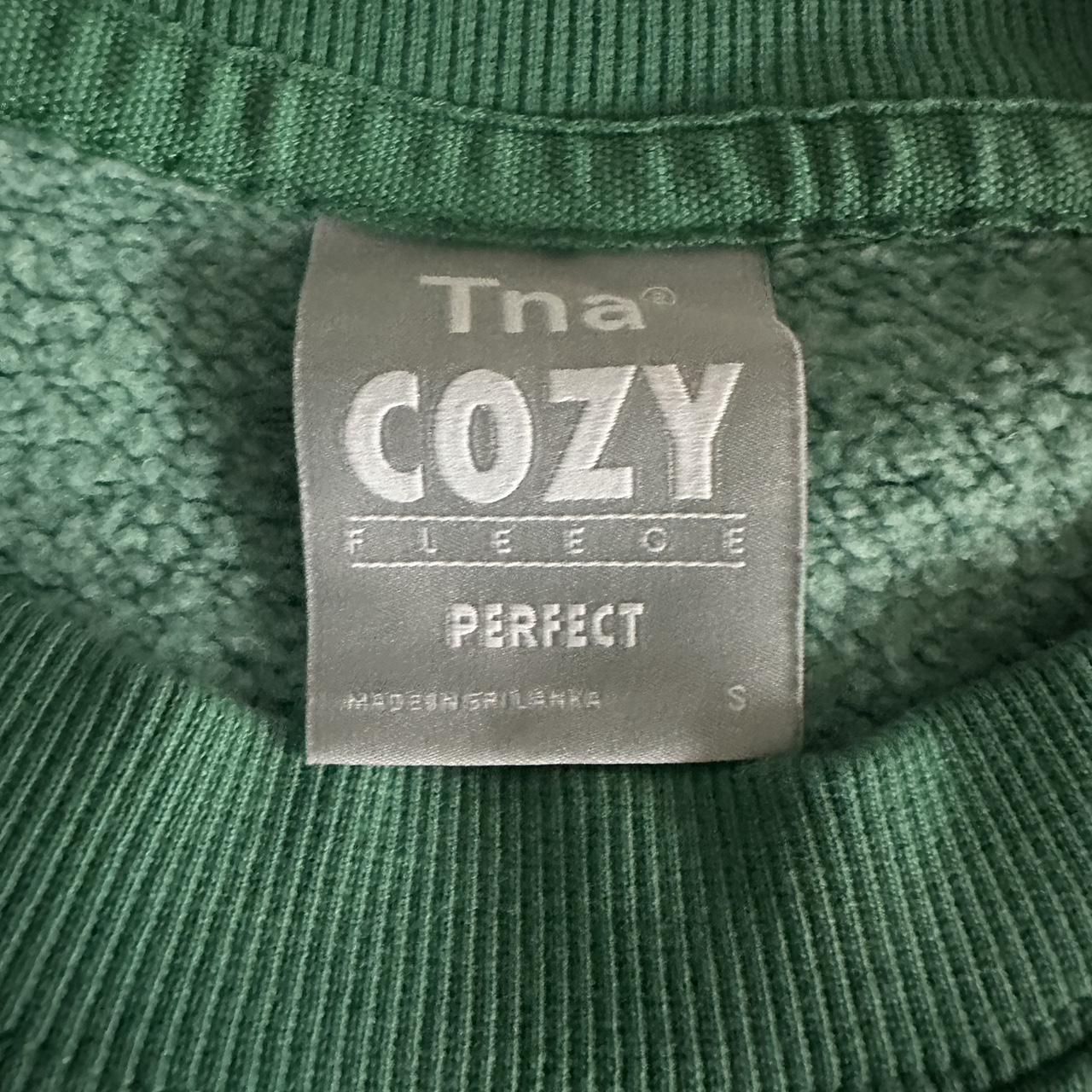 aritzia cozy fleece perfect crewneck great... - Depop